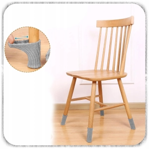 24 SZT SKARPETKI NA NOGI KRZESŁA STOŁU NAKŁADKI OCHRONNE PODKŁADKI Z FILCEM