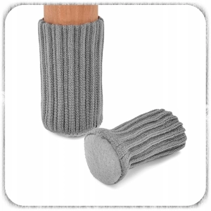 24 SZT SKARPETKI NA NOGI KRZESŁA STOŁU NAKŁADKI OCHRONNE PODKŁADKI Z FILCEM