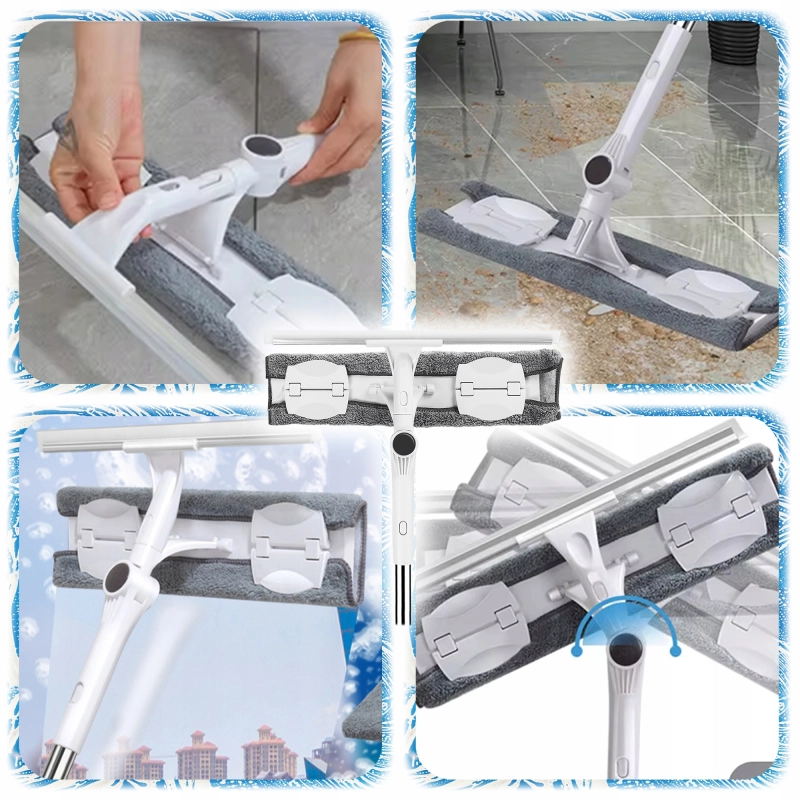 MYJKA DO MYCIA OKIEN Szyb Luster Teleskop Mop Regulacja 180cm + Ściągaczka