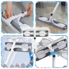 MYJKA DO MYCIA OKIEN Szyb Luster Teleskop Mop Regulacja 180cm + Ściągaczka