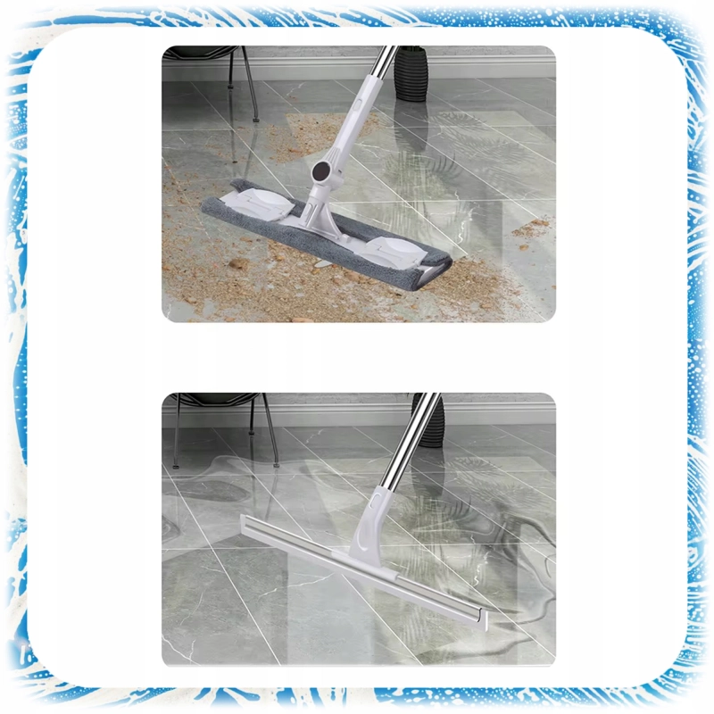 MYJKA DO MYCIA OKIEN Szyb Luster Teleskop Mop Regulacja 180cm + Ściągaczka