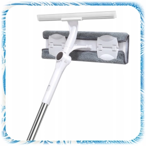MYJKA DO MYCIA OKIEN Szyb Luster Teleskop Mop Regulacja 180cm + Ściągaczka