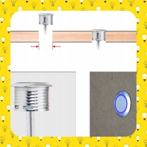MINI ŚCIEMNIACZ DOTYKOWY WŁĄCZNIK DO TAŚM LED STEROWNIK MEBLOWY 12V 60W 5A