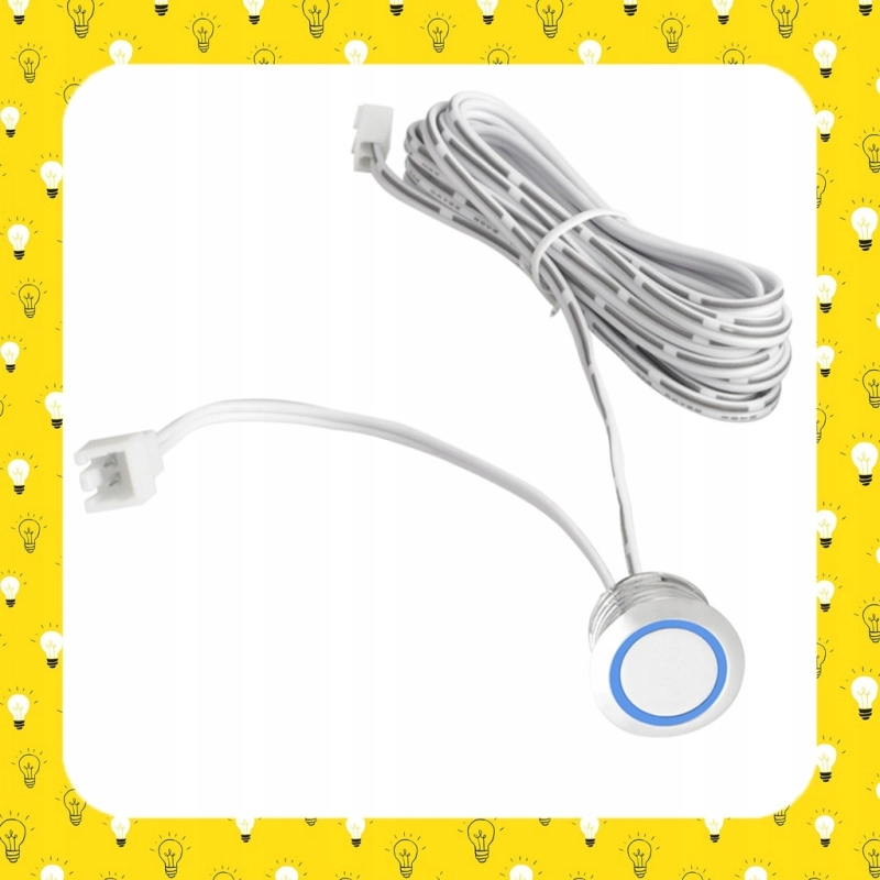 MINI ŚCIEMNIACZ DOTYKOWY WŁĄCZNIK DO TAŚM LED STEROWNIK MEBLOWY 12V 60W 5A