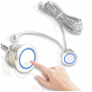 MINI ŚCIEMNIACZ DOTYKOWY WŁĄCZNIK DO TAŚM LED STEROWNIK MEBLOWY 12V 60W 5A