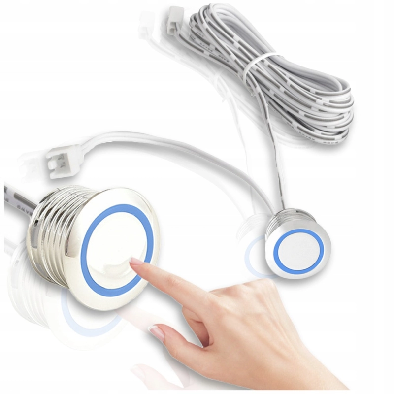 MINI ŚCIEMNIACZ DOTYKOWY WŁĄCZNIK DO TAŚM LED STEROWNIK MEBLOWY 12V 60W 5A