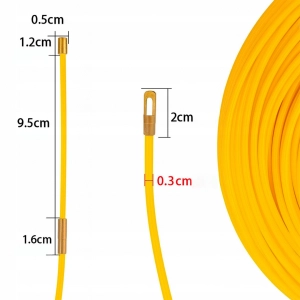 WŁÓKNO SZKLANE DO PRZECIĄGANIA KABLI 10x1m 6mm WYCIĄGARKA PILOT STALKA 17EL