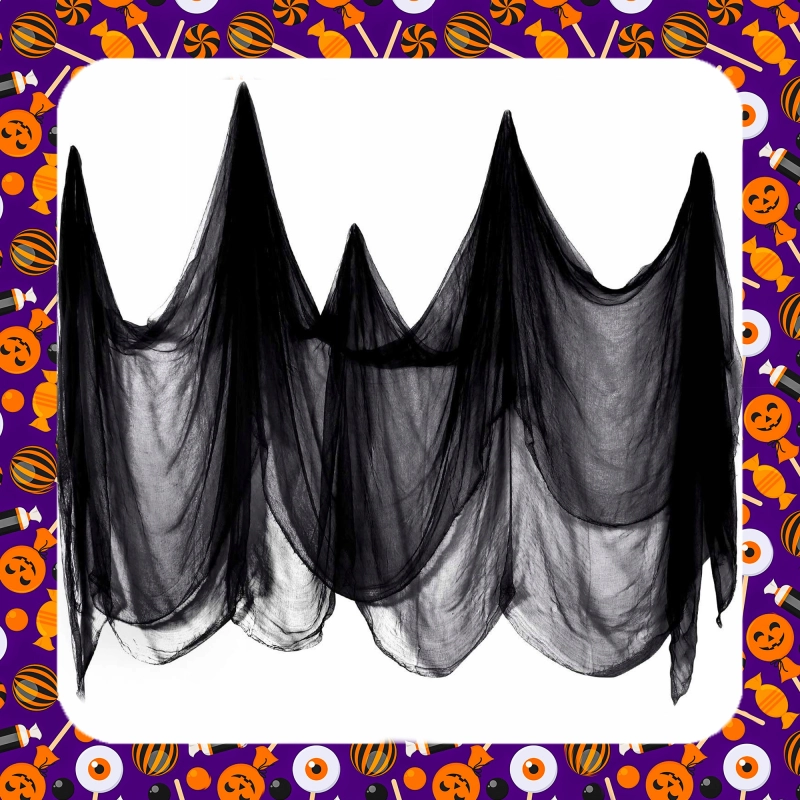XL ZESTAW DEKORACYJNY NA HALLOWEEN Balony Girlanda Ozdoby Pająki Dynia 72EL