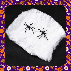 XL ZESTAW DEKORACYJNY NA HALLOWEEN Balony Girlanda Ozdoby Pająki Dynia 72EL