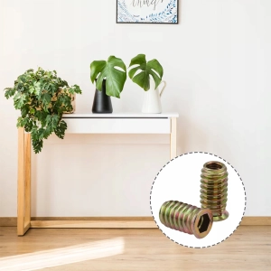 ZESTAW GWINTÓW WKRĘTÓW MUFY GWINTOWANE DO DREWNA MEBLOWE WKRĘCANE M4-M10