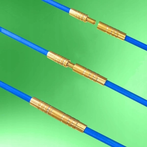 WCIĄGARKA DO KABLI WŁÓKNO SZKLANE PILOT PRZECIĄGANIA KABLI 4MM 10X1M STALKA