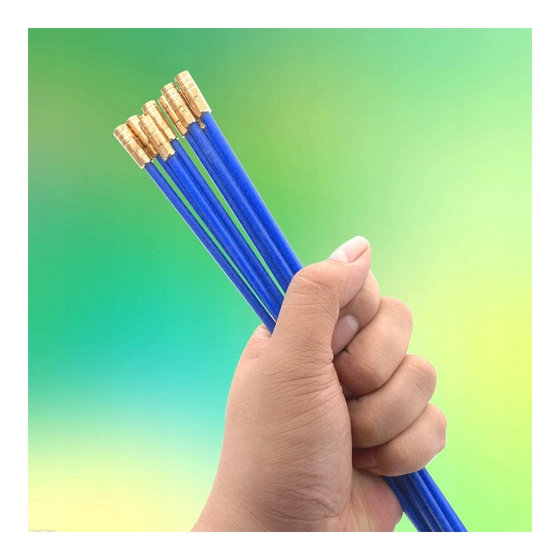 WCIĄGARKA DO KABLI WŁÓKNO SZKLANE PILOT PRZECIĄGANIA KABLI 4MM 10X1M STALKA