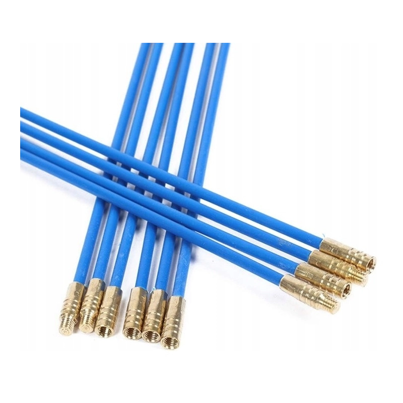 WCIĄGARKA DO KABLI WŁÓKNO SZKLANE PILOT PRZECIĄGANIA KABLI 4MM 10X1M STALKA