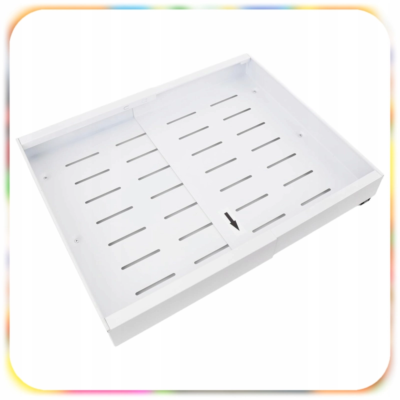 SZUFLADA REGULOWANA Teleskopowa Półka Wysuwana Wkład do Szafki Kuchennej