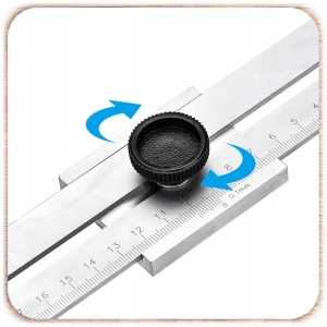 SUWMIARKA TRADYCYJNA HARTOWANA ZE STALI 250 mm PROFESJONALNA DOKŁADNA