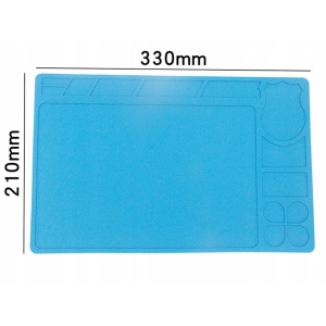 MATA SERWISOWA SILIKONOWA DO LUTOWANIA ANTYSTATYCZNA IZOLACYJNA 33x21CM