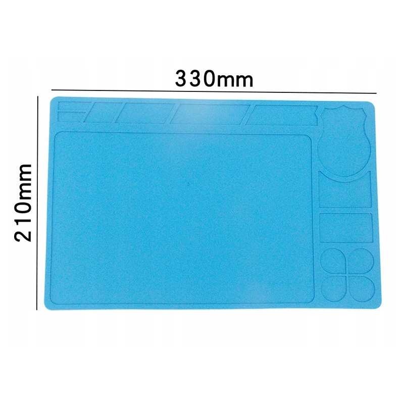 MATA SERWISOWA SILIKONOWA DO LUTOWANIA ANTYSTATYCZNA IZOLACYJNA 33x21CM