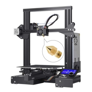 Dysza Mosiężna Brass MK8 0.4mm M6 Zestaw 5x Creality Ender 3 Pro V2