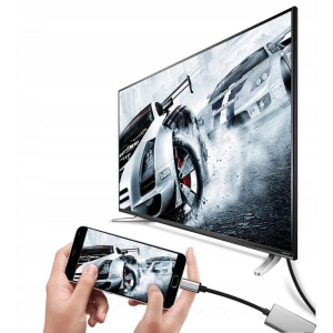 PRZEJŚCIÓWKA ADAPTER KABEL USB-C - HDMI FULL HD 4K