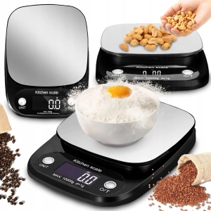 ELEKTRONICZNA WAGA KUCHENNA PRECYZYJNA DOMOWA BEZPRZEWODOWA 1g-10 kg LCD