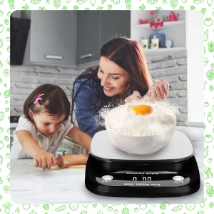 ELEKTRONICZNA WAGA KUCHENNA PRECYZYJNA DOMOWA BEZPRZEWODOWA 1g-10 kg LCD