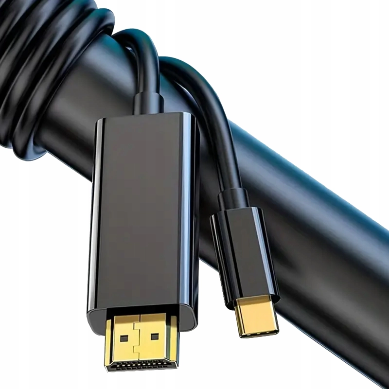 KABEL ADAPTER USB-C HDMI 3.1 Przejściówka 2M 4K 60Hz MHL