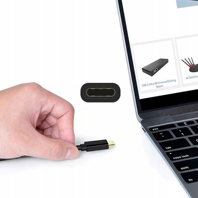 KABEL ADAPTER USB-C HDMI 3.1 Przejściówka 2M 4K 60Hz MHL