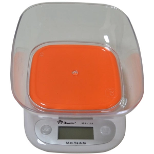 ELEKTRONICZNA WAGA KUCHENNA PRECYZYJNA Z MISĄ 7 kg /1g LCD + BATERIE TARA