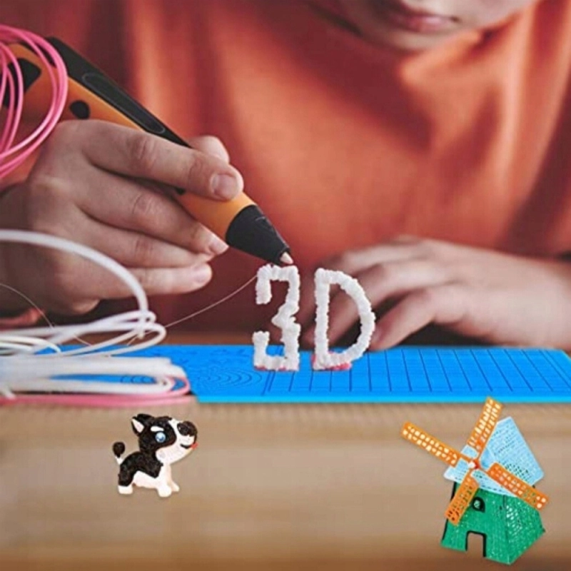 MATA SILIKONOWA SZABLON FORMA WZORY DŁUGOPIS 3D XXL 41 x 20