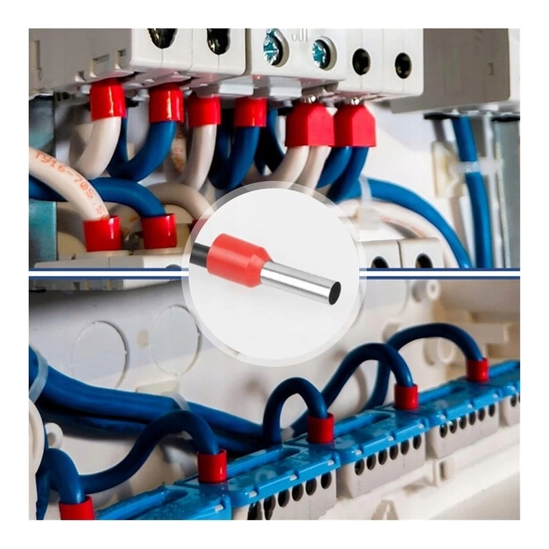 PRASKA ZACISKARKA DO TULEJEK PRZEWODÓW KONEKTORÓW + 1800 KOŃCÓWEK 0