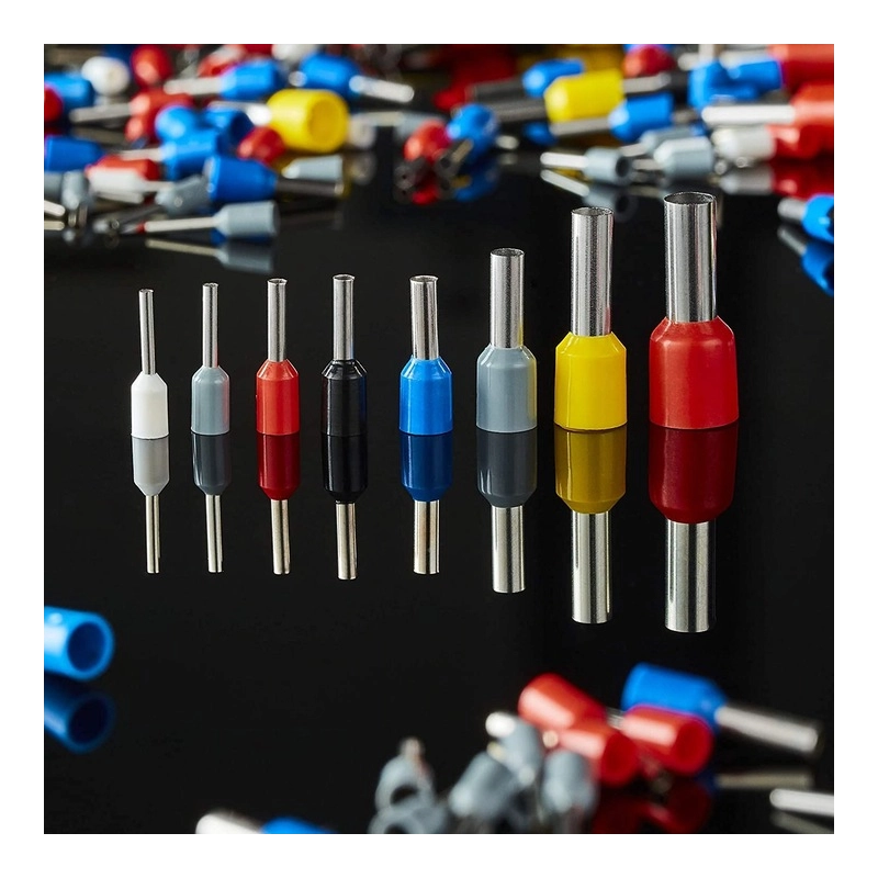 PRASKA ZACISKARKA DO TULEJEK PRZEWODÓW KONEKTORÓW + 1800 KOŃCÓWEK 0