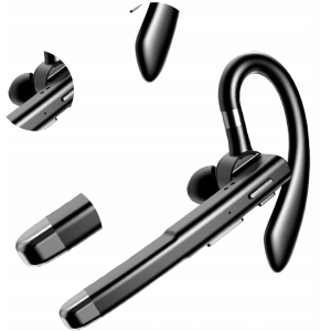 SŁUCHAWKA BLUETOOTH BEZPRZEWODOWA DLA KIEROWCY ZESTAW SŁUCHAWKOWY POWERBANK