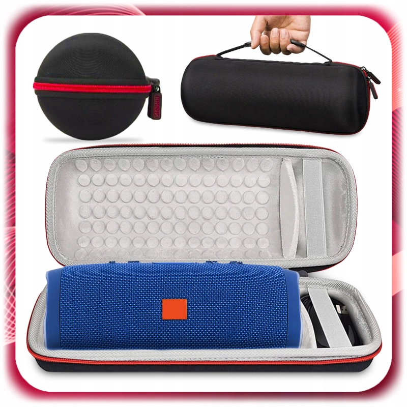 ETUI NA GŁOŚNIK JBL CHARGE 4/5 Pokrowiec Futerał CASE 34 cm EVA WODOODPORNY
