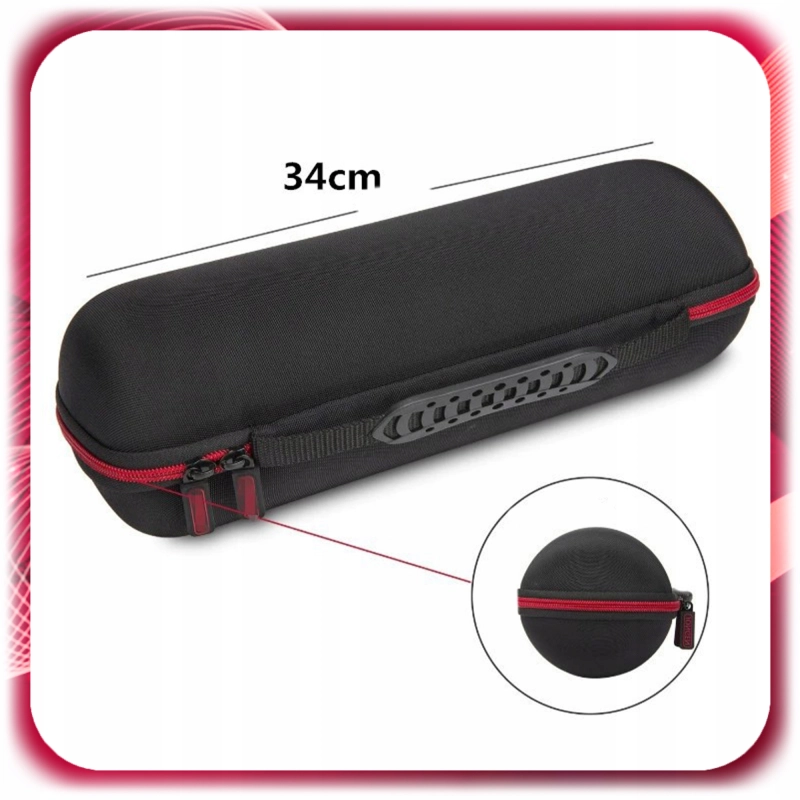 ETUI NA GŁOŚNIK JBL CHARGE 4/5 Pokrowiec Futerał CASE 34 cm EVA WODOODPORNY