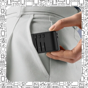 UNIWERSALNY ADAPTER SIECIOWY PODRÓŻNY PRZEJŚCIÓWKA USA UK EU ŁADOWARKA 2USB