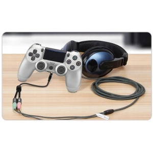 ROZDZIELACZ KABEL MINI JACK AUX MIKROFON SŁUCHAWKI do Xbox i PlayStation