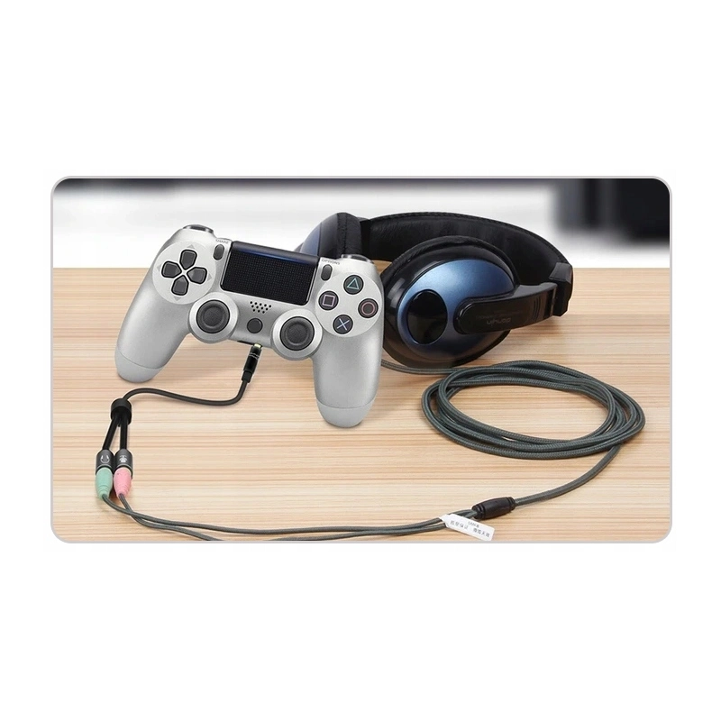 ROZDZIELACZ KABEL MINI JACK AUX MIKROFON SŁUCHAWKI do Xbox i PlayStation